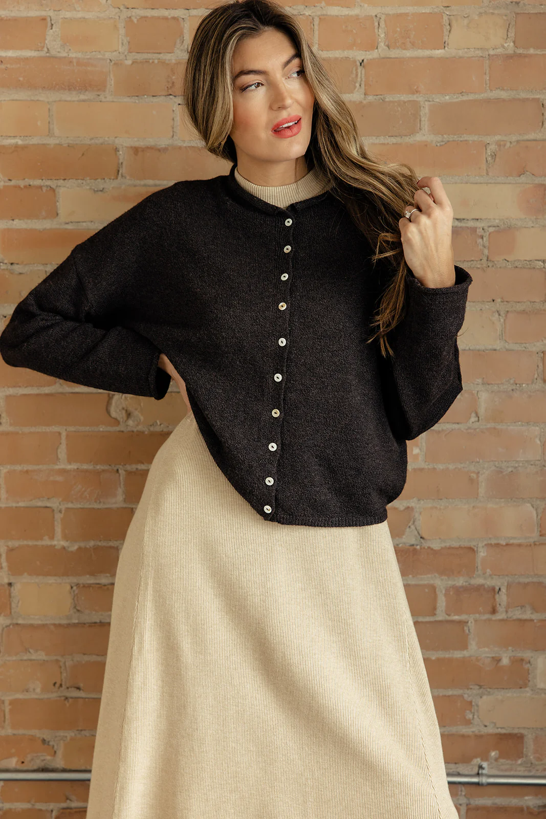 A Single Moment Button Up Cardigan - Image 125