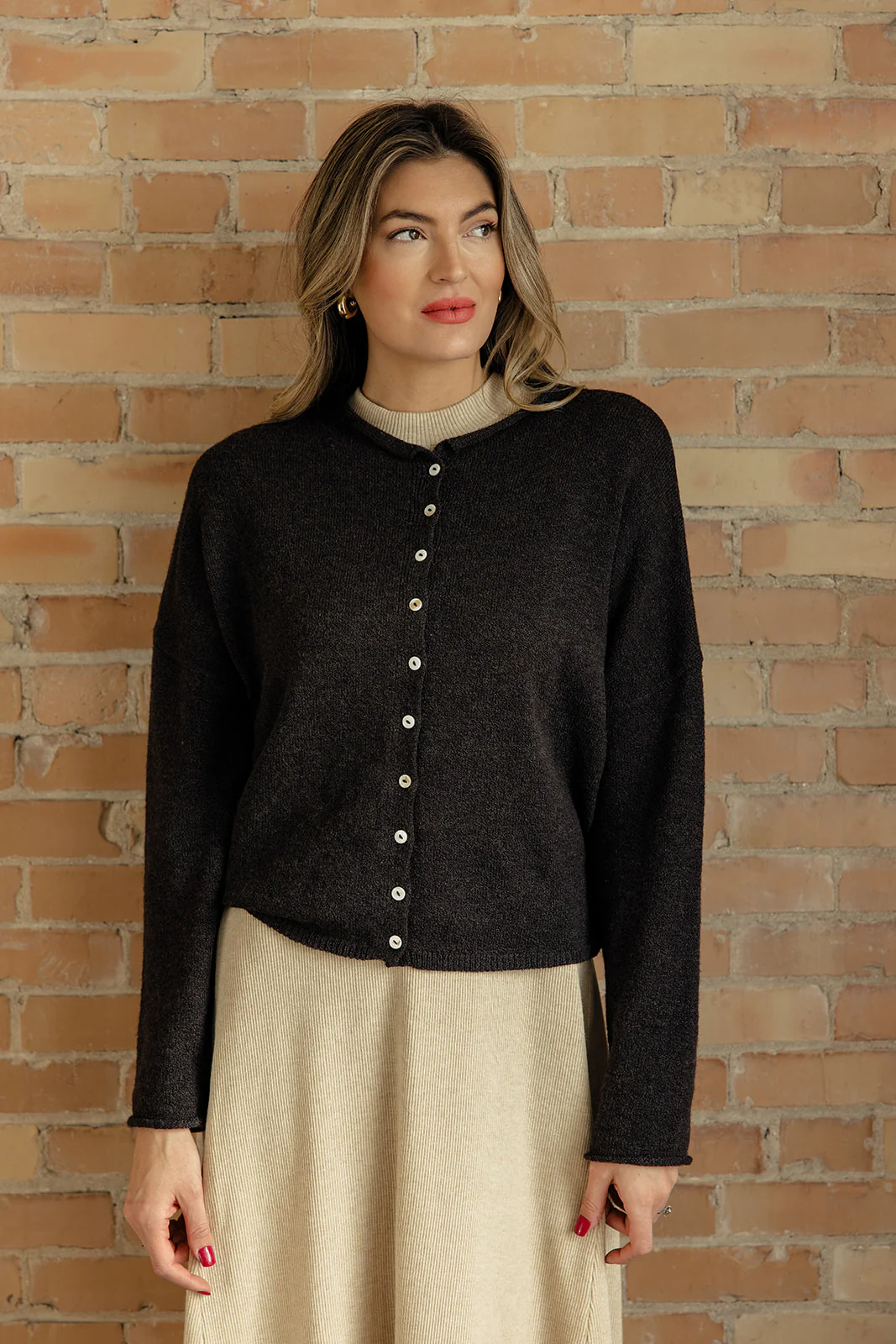 A Single Moment Button Up Cardigan - Image 127