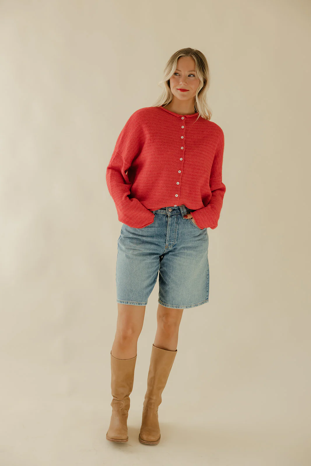 A Single Moment Button Up Cardigan - Image 158