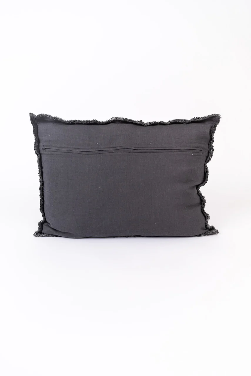 Carlisle Frayed Lumbar Pillow - Image 7