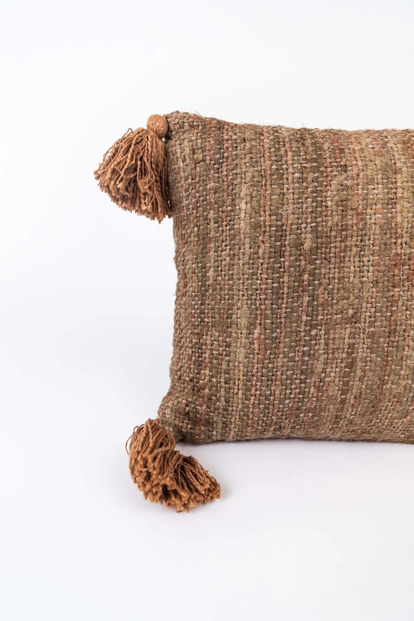 Cromwell Tassel Lumbar Pillow - Image 7