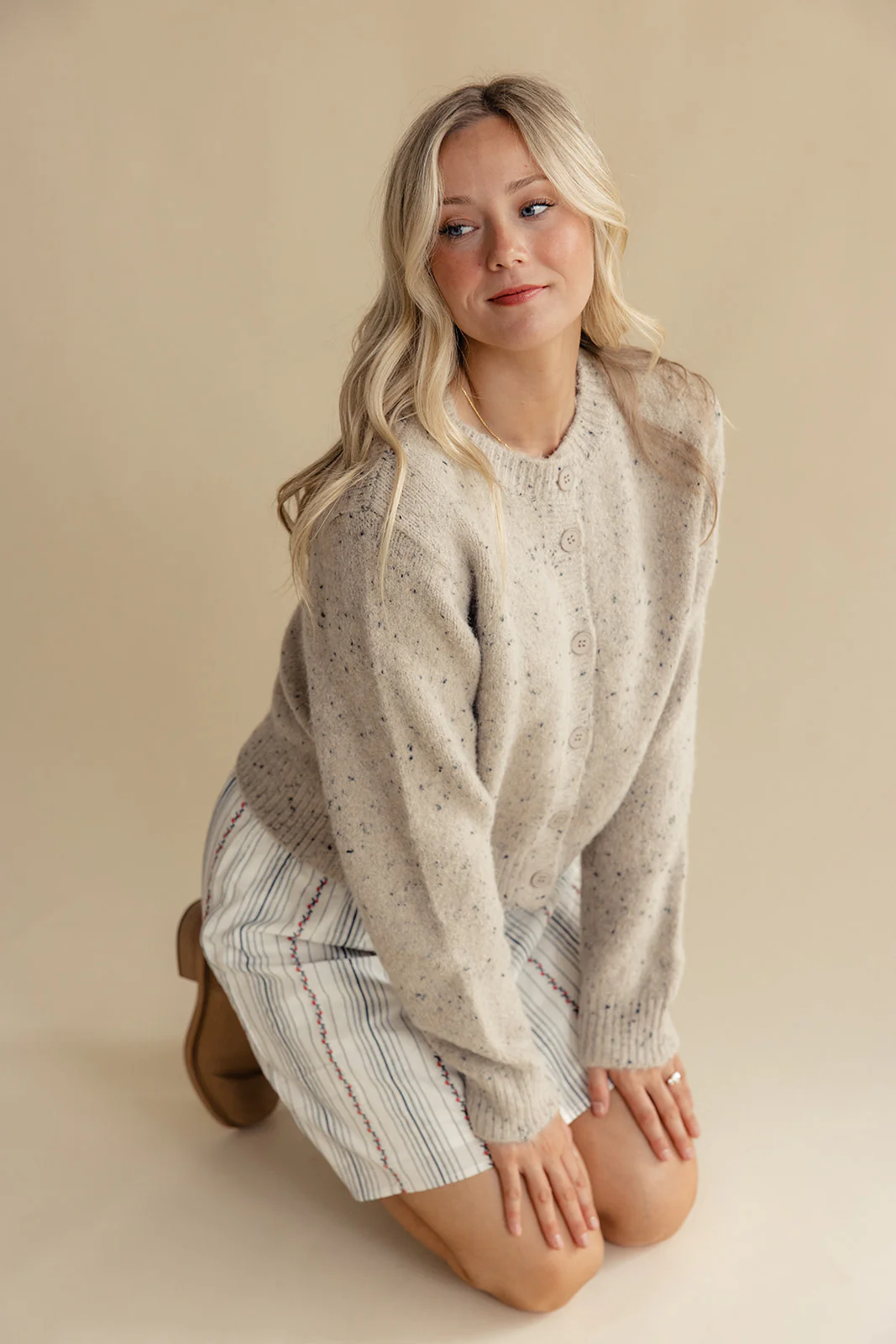 Defying Gravity Speckled Cardigan - Image 13