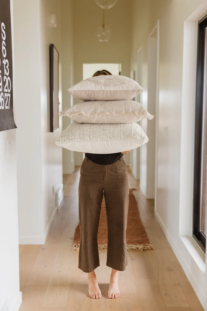 Fickle Heart Fringe Pillow - Image 7