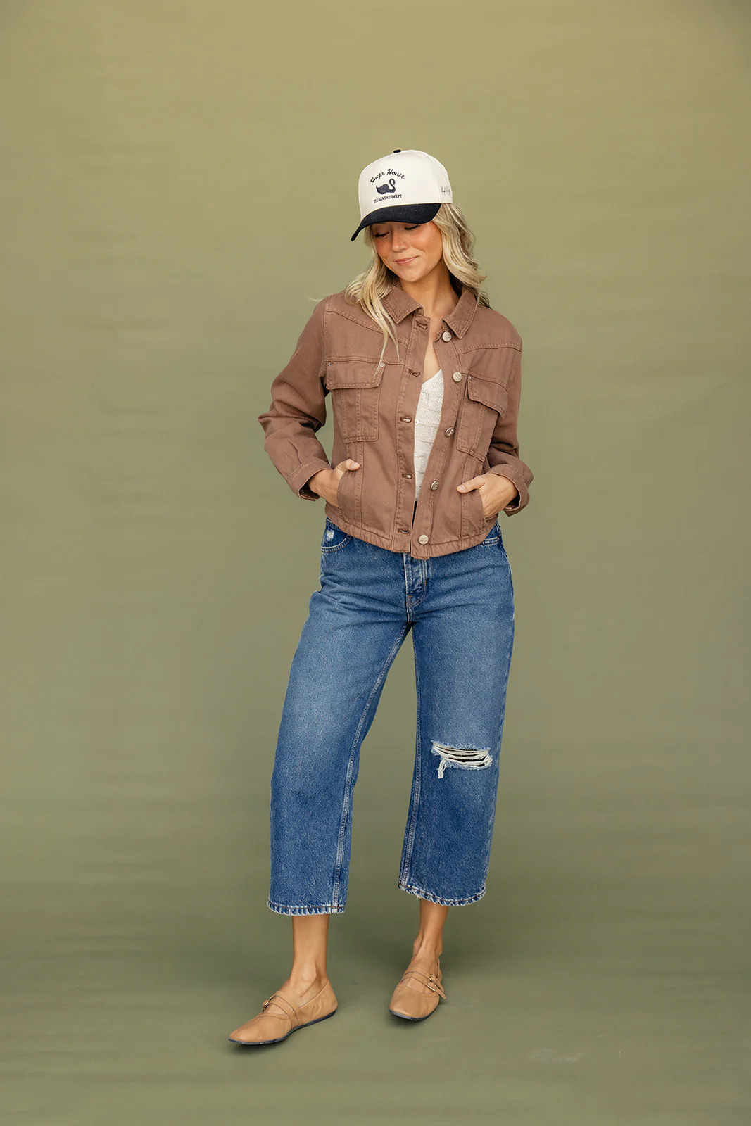 Free People Jade Denim Jacket - Image 5