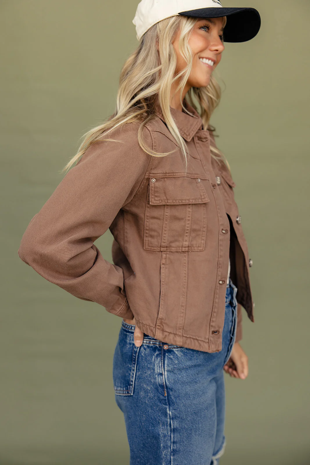 Free People Jade Denim Jacket - Image 7