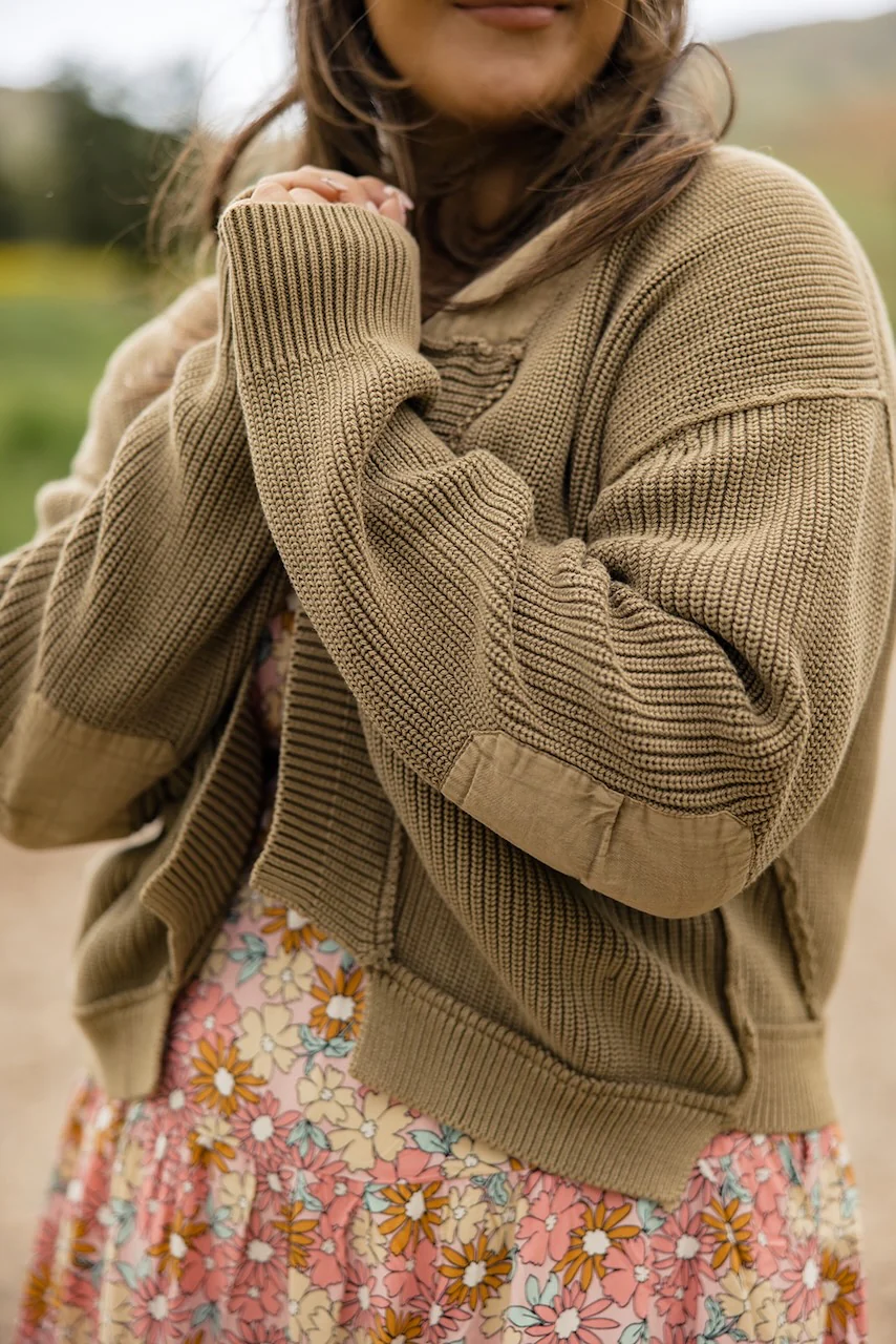 Free People Worn Thru Surplus Cardi - Image 4