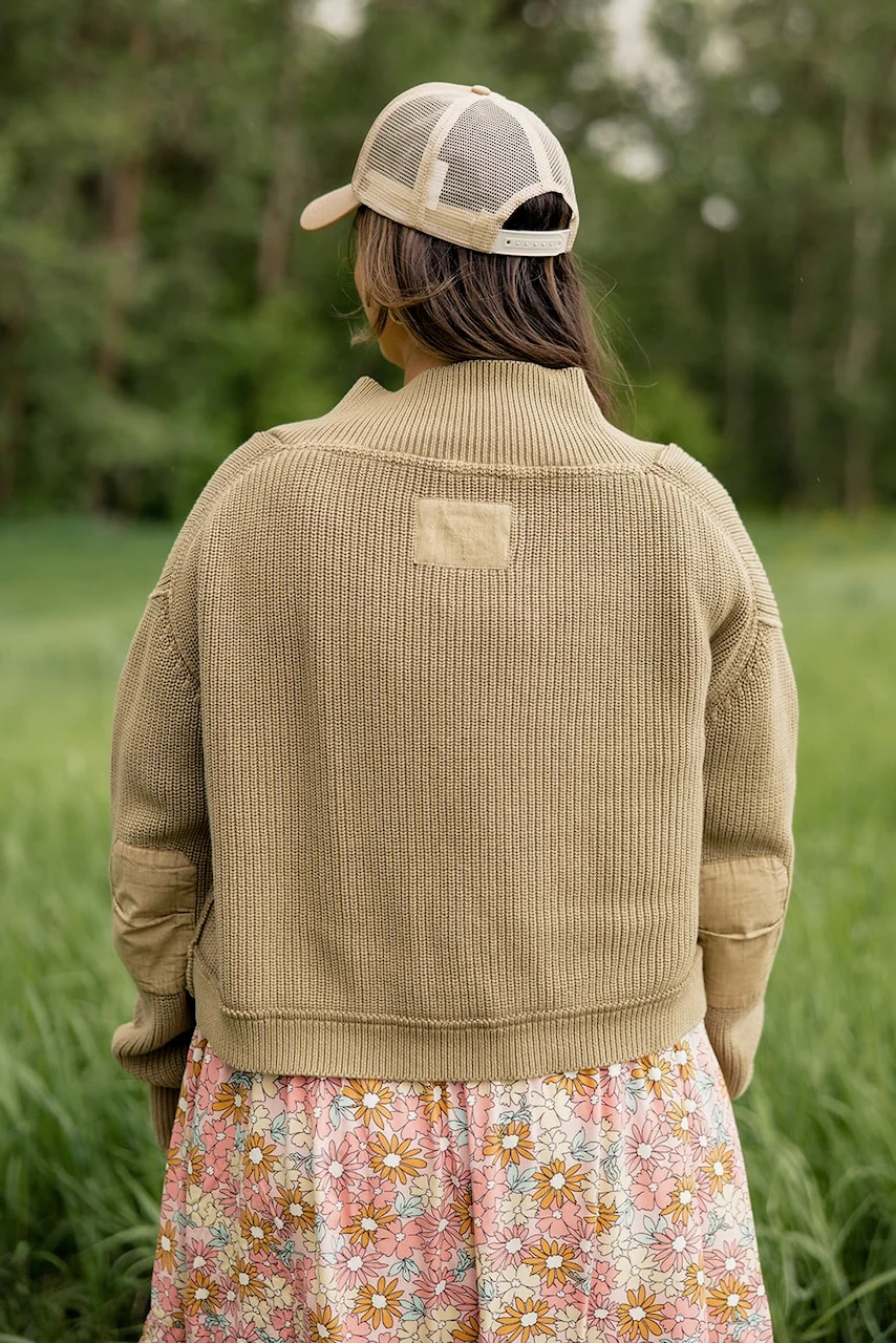 Free People Worn Thru Surplus Cardi - Image 7