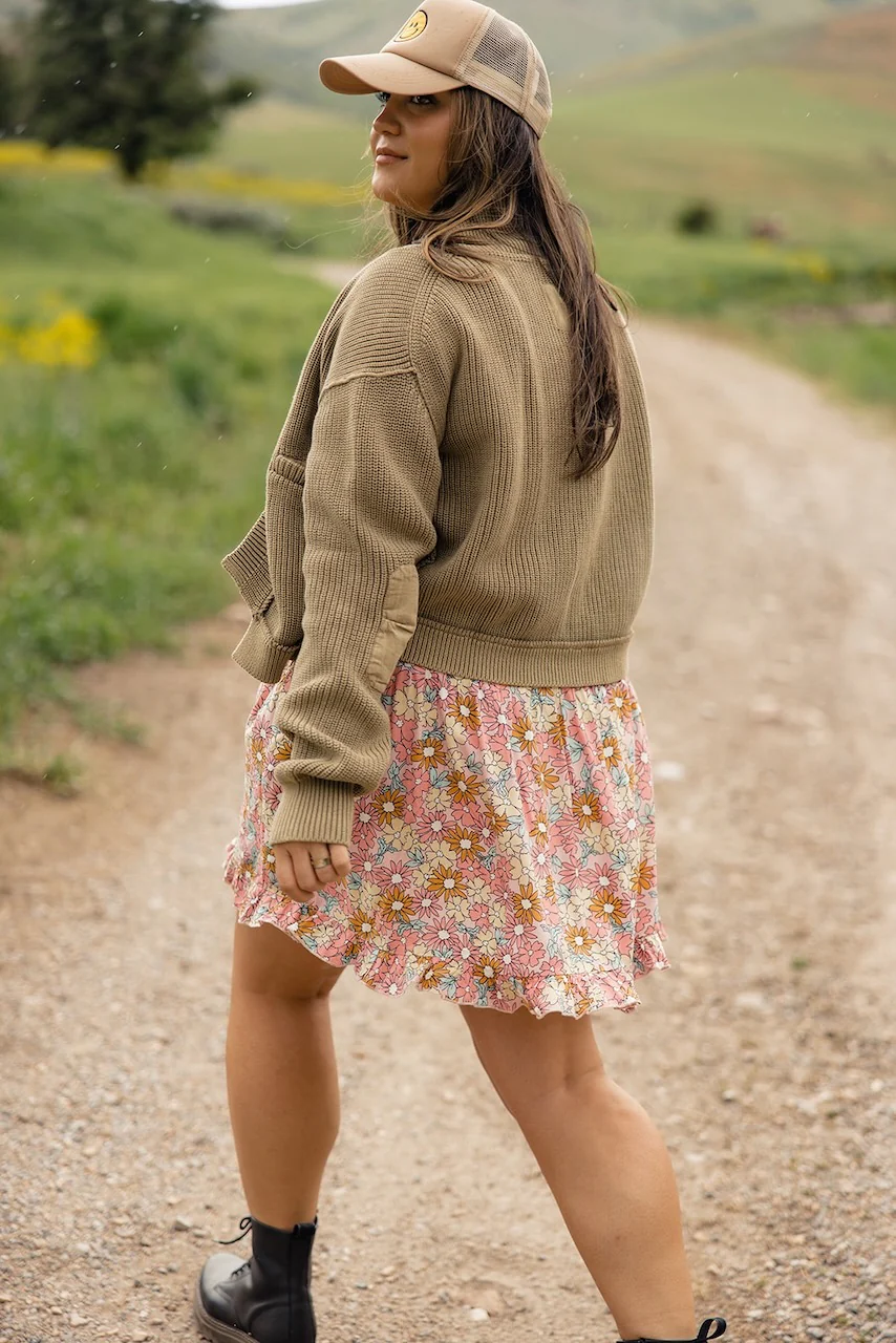 Free People Worn Thru Surplus Cardi - Image 9