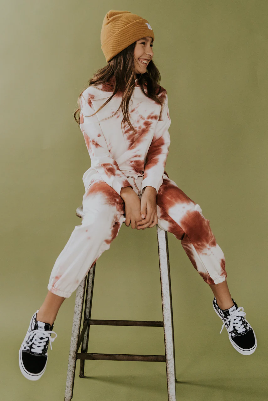 Happy Feelings Tie Dye Hoodie - Image 8