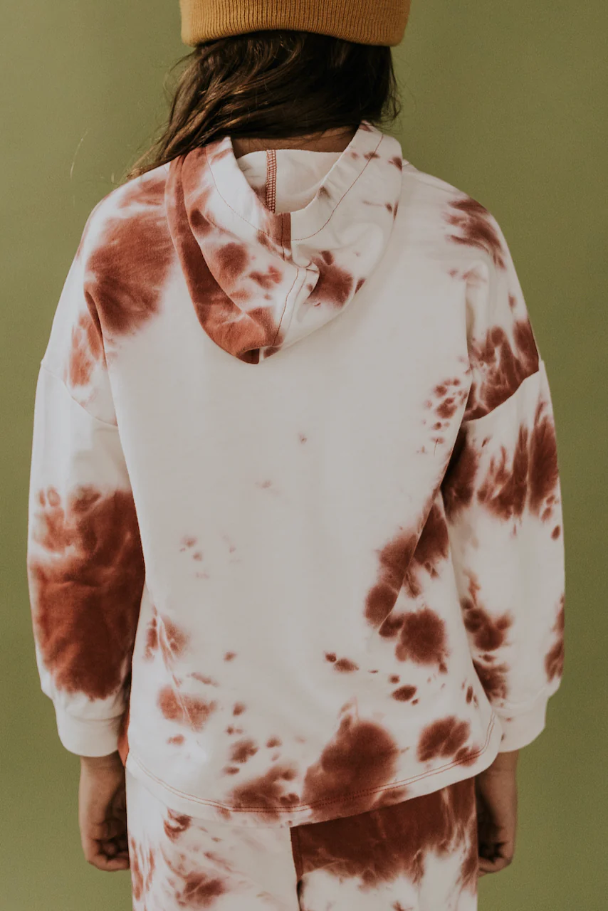 Happy Feelings Tie Dye Hoodie - Image 9