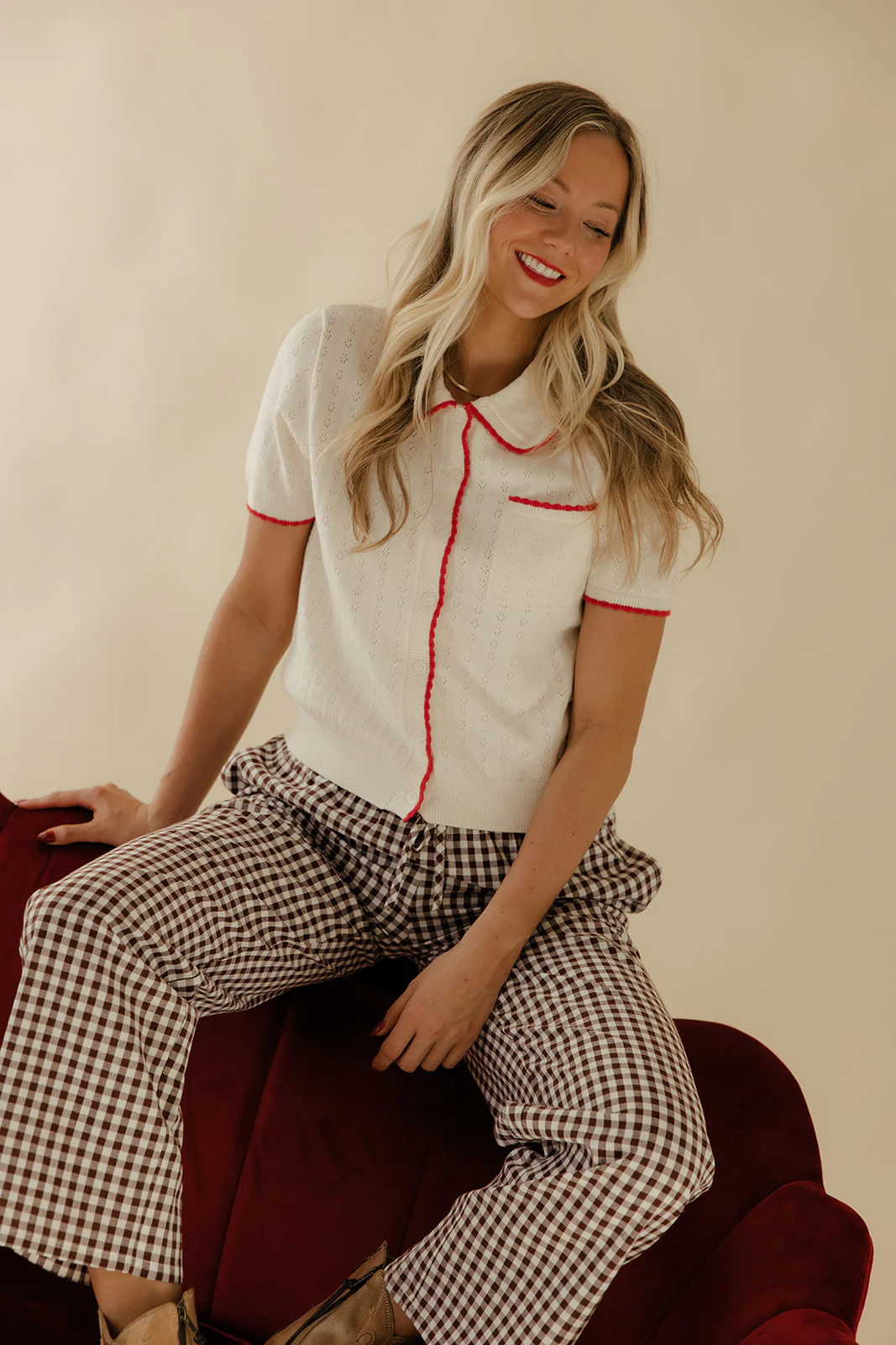 Heartstrings Knit Blouse - Image 10