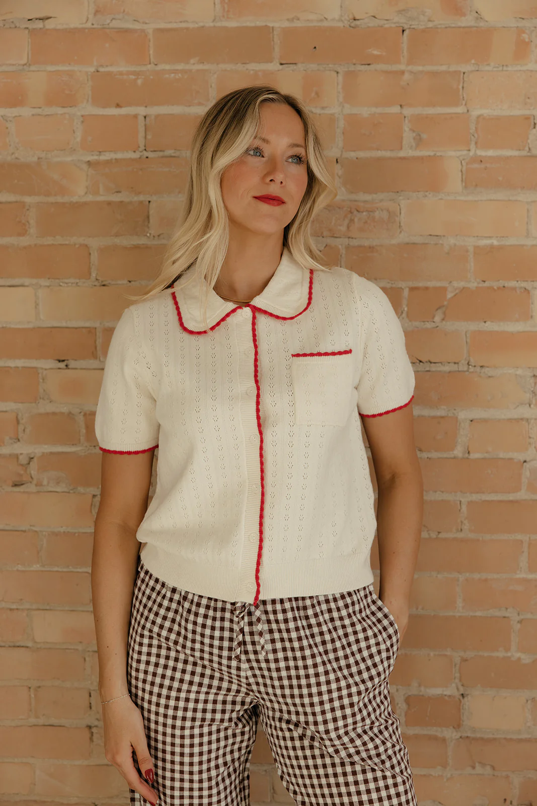 Heartstrings Knit Blouse - Image 4