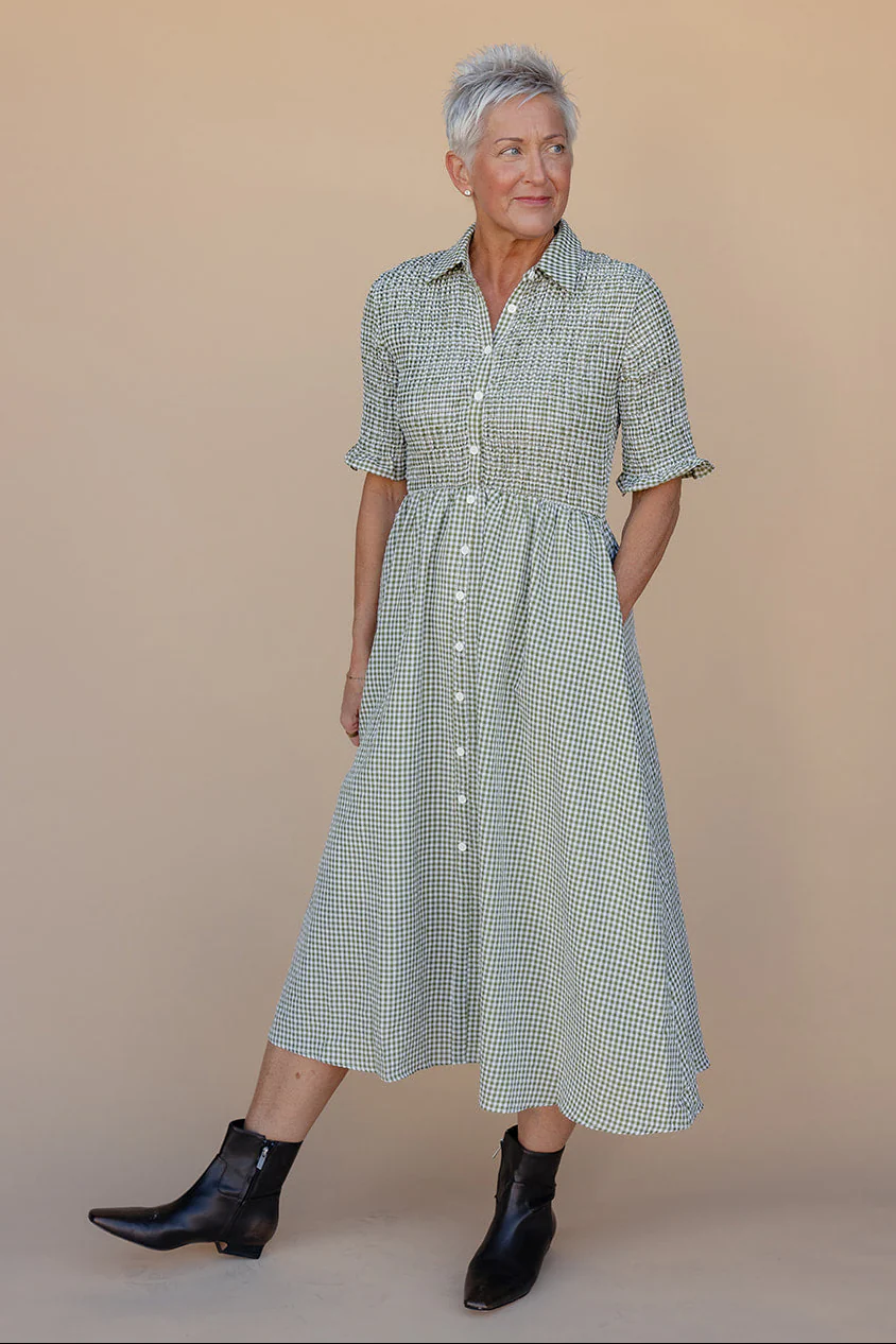 Ivy League Smocked Dress - Image 3