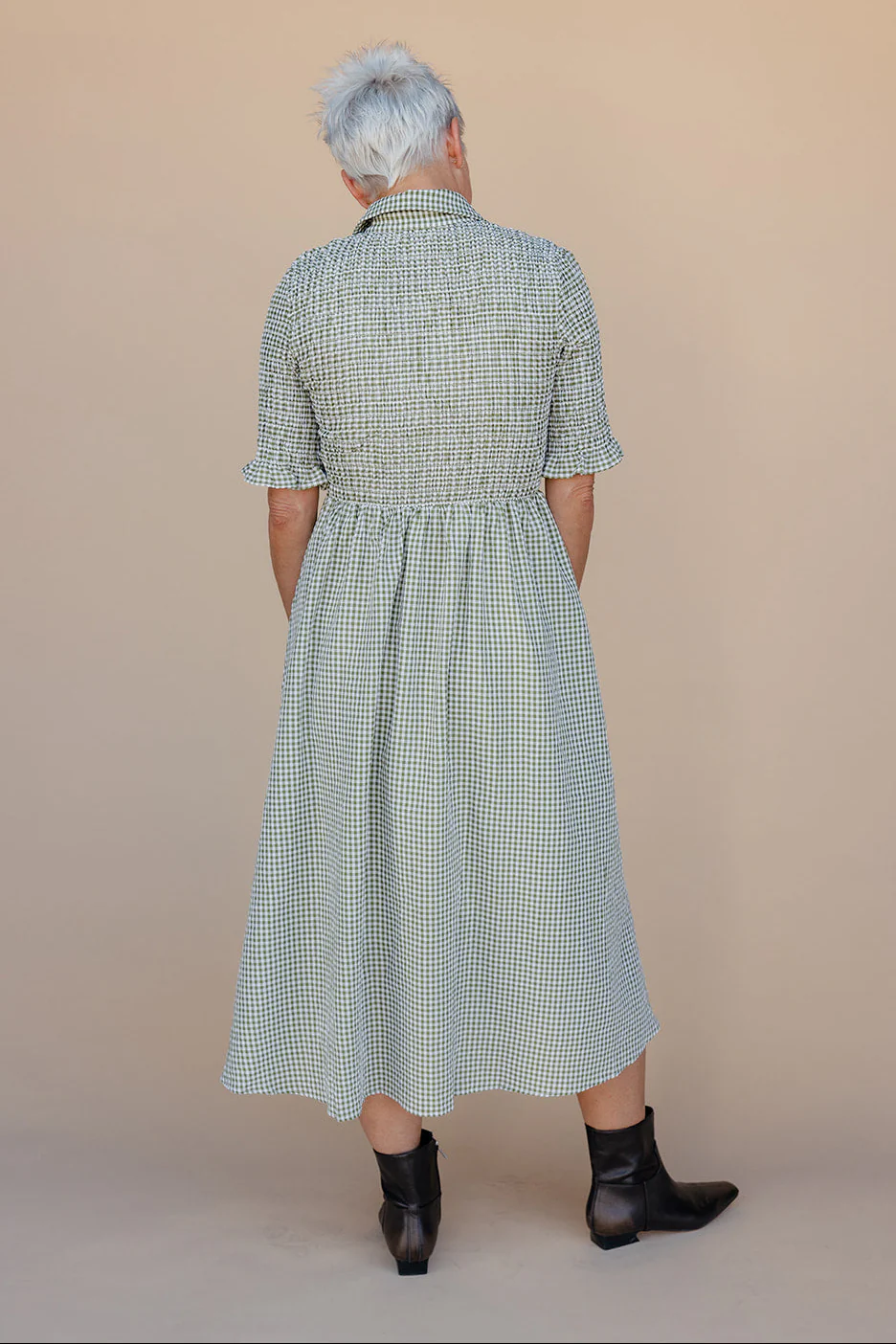 Ivy League Smocked Dress - Image 5