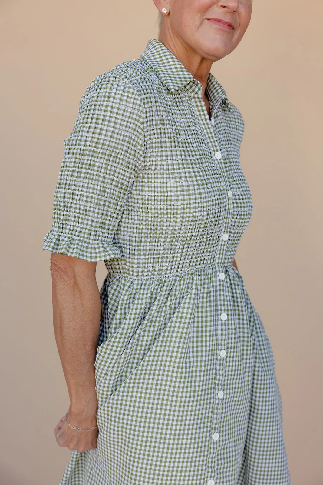 Ivy League Smocked Dress - Image 7