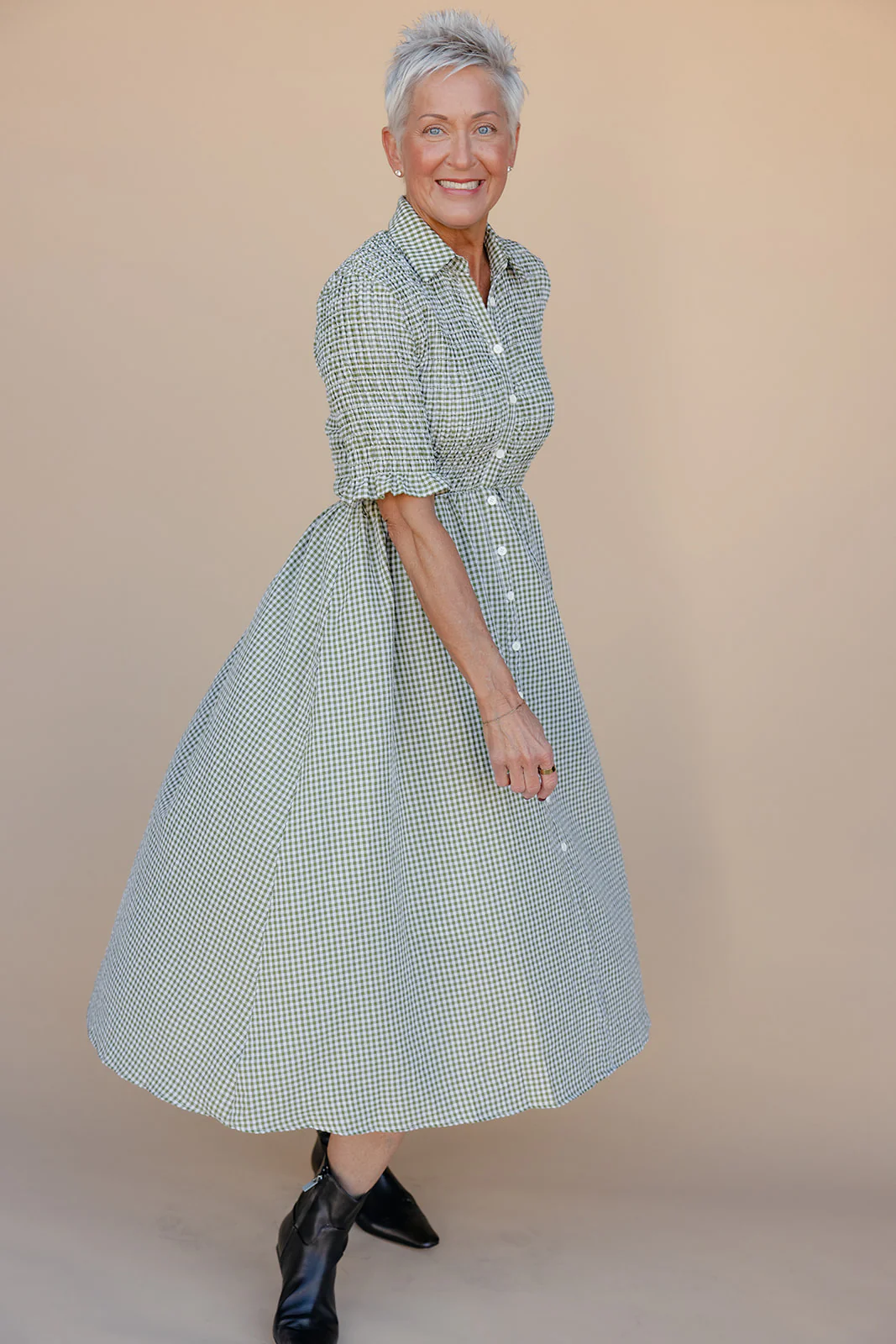 Ivy League Smocked Dress - Image 8