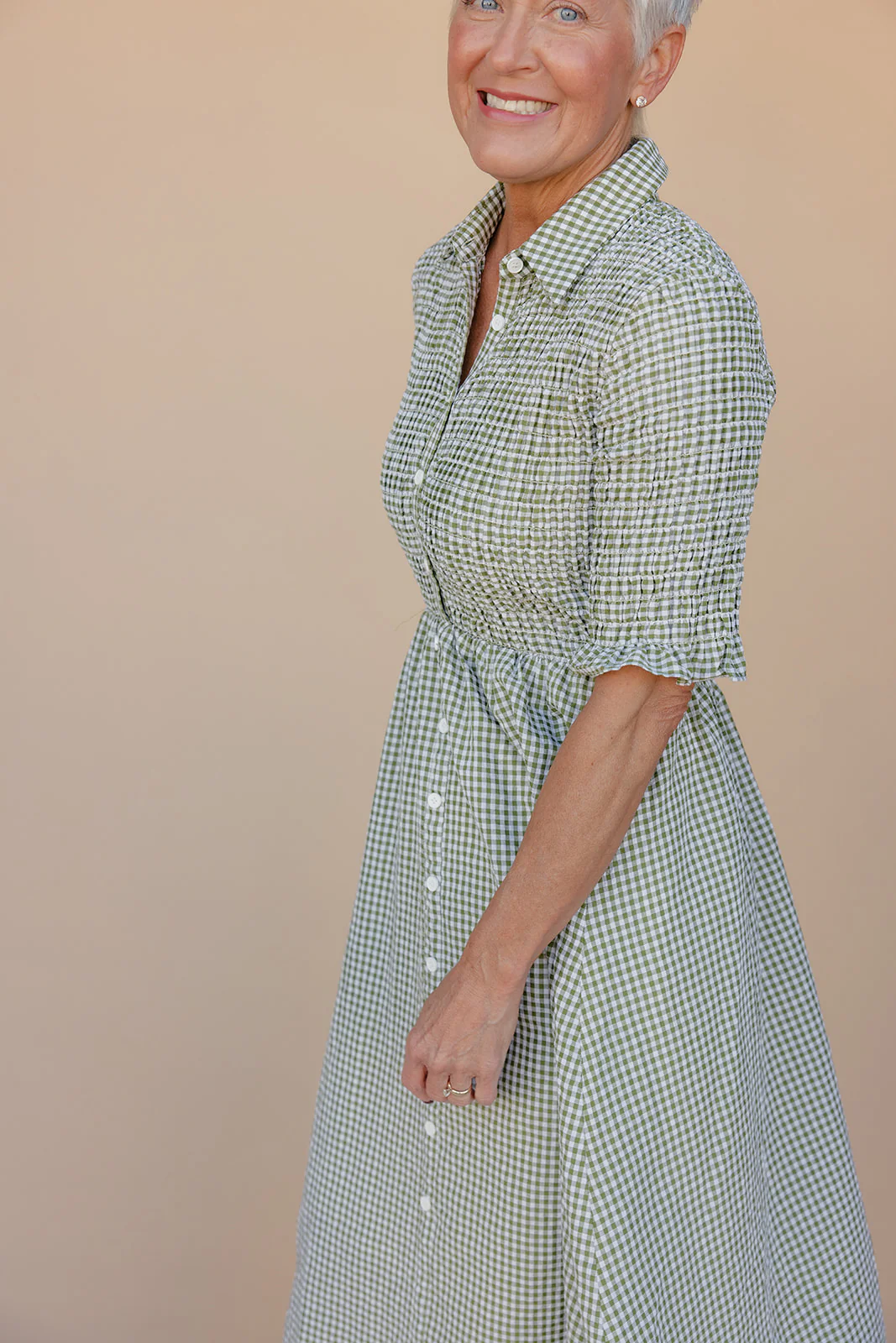 Ivy League Smocked Dress - Image 9