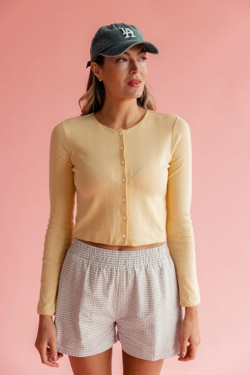 Just Friends Pointelle Cardigan - Image 5