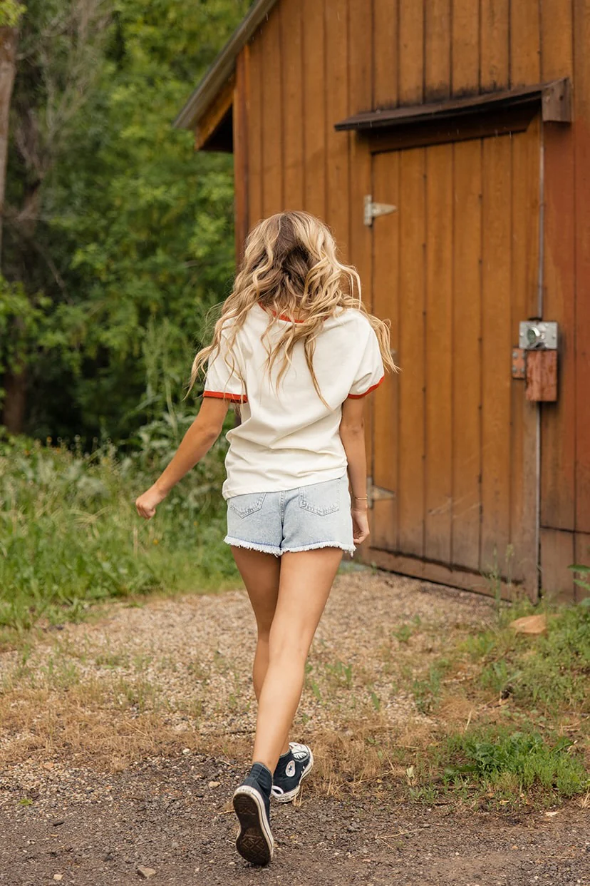 Kids in America Ringer Tee - Image 5