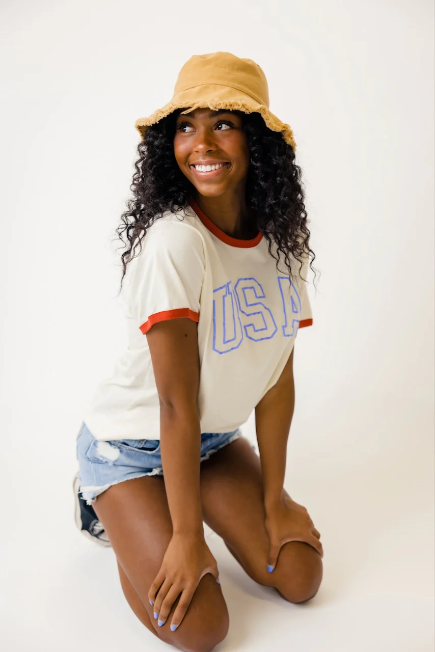 Kids in America Ringer Tee - Image 9