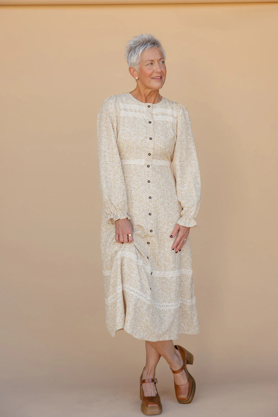 London Lane Floral Dress - Image 7