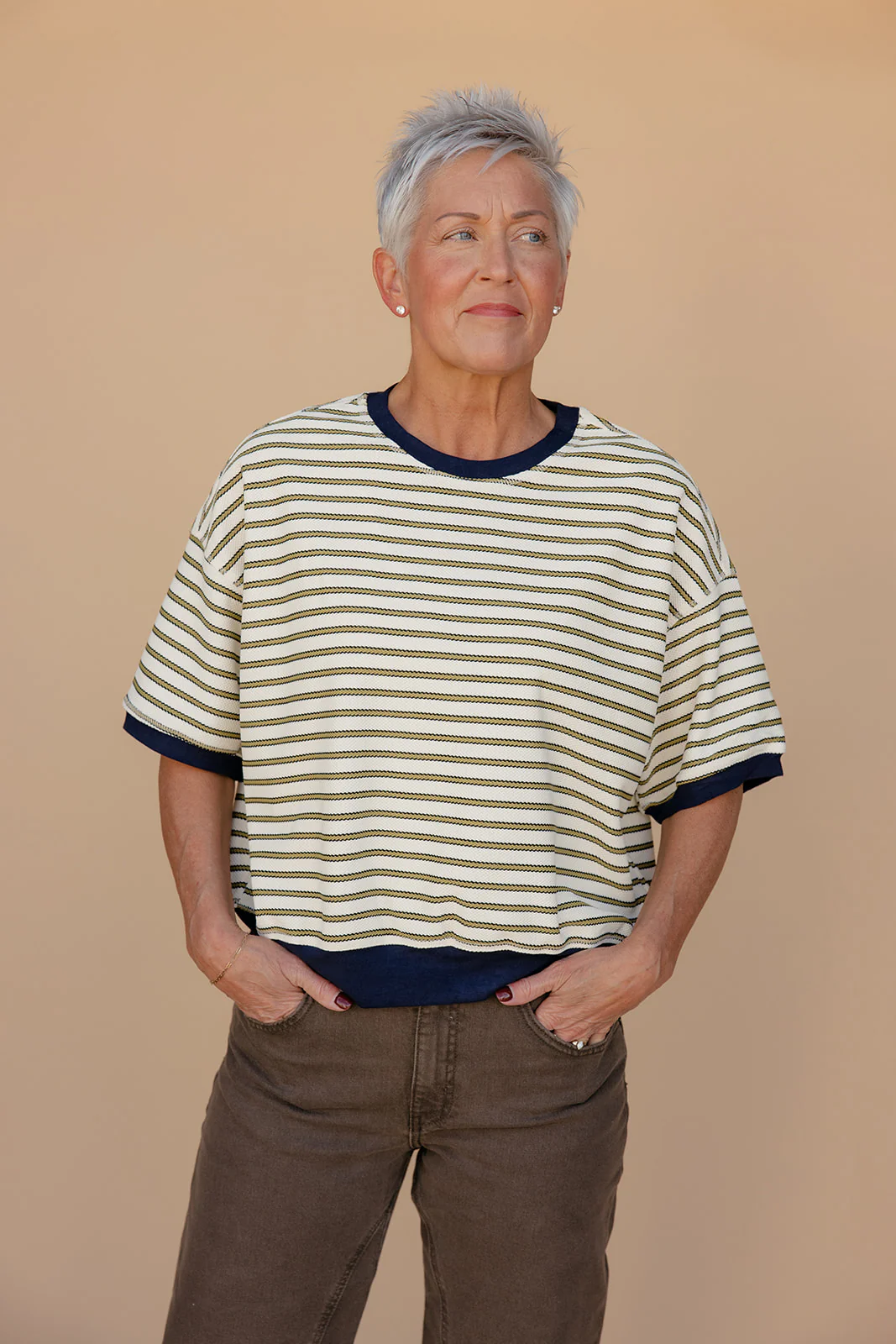Market Day Stripe Tee - Image 4