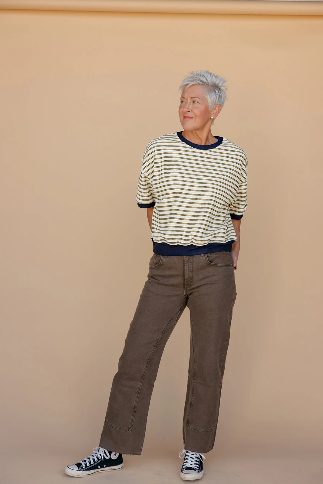 Market Day Stripe Tee - Image 6