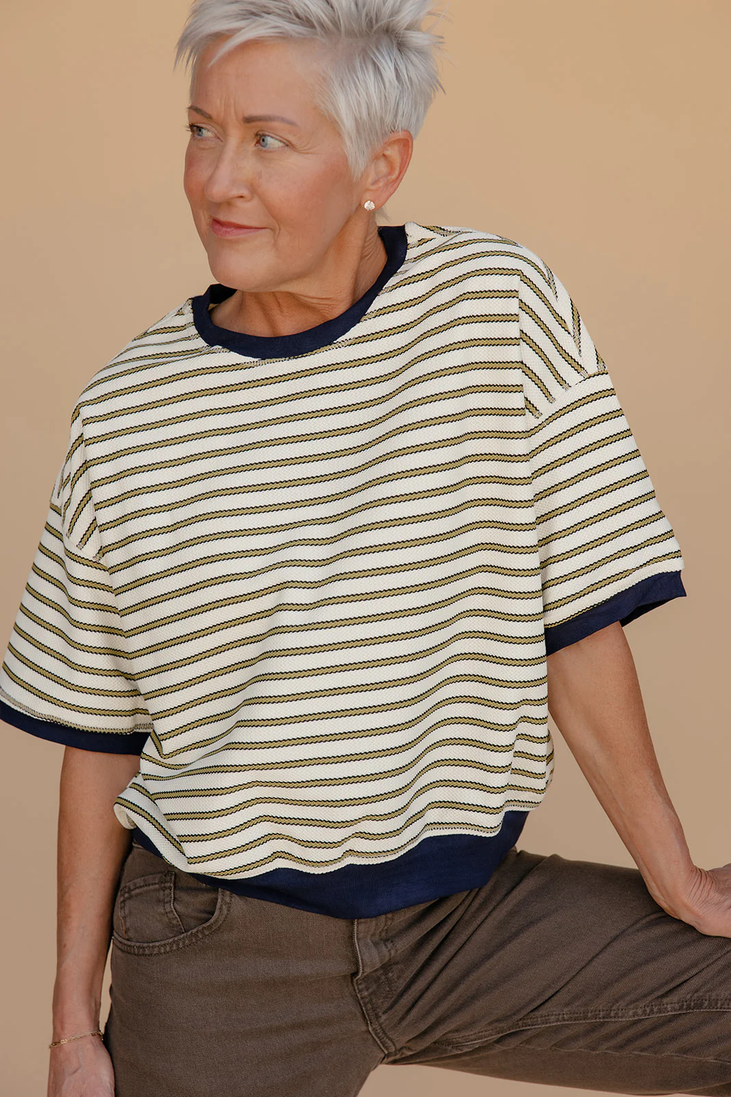 Market Day Stripe Tee - Image 8