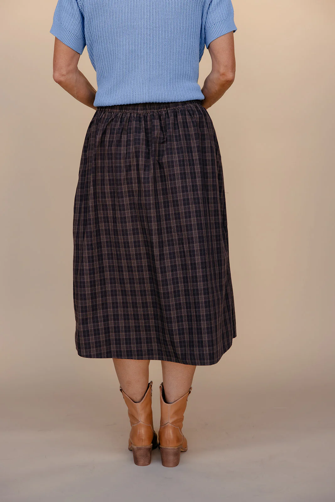 Plaid and Proper Midi Skirt - Image 6