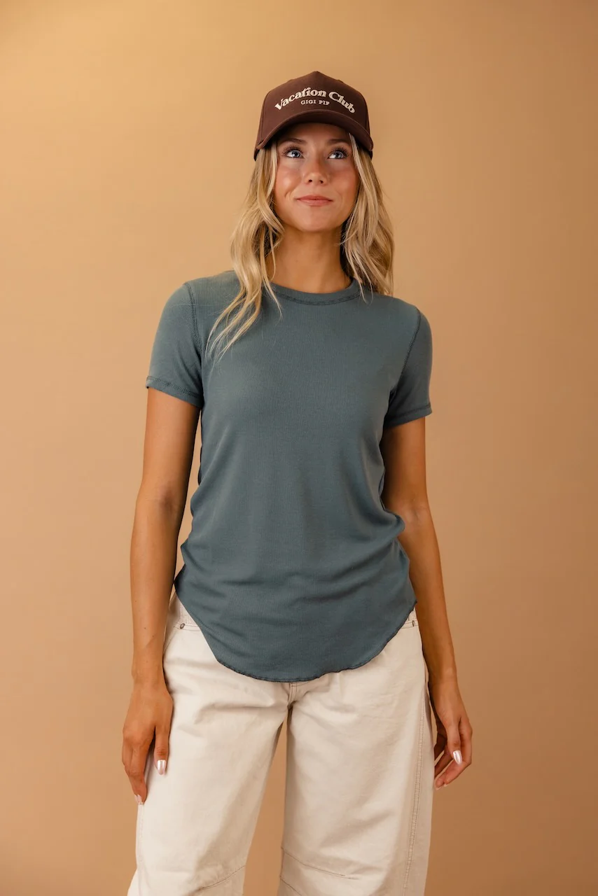 Sadie Solid Tee - Image 19
