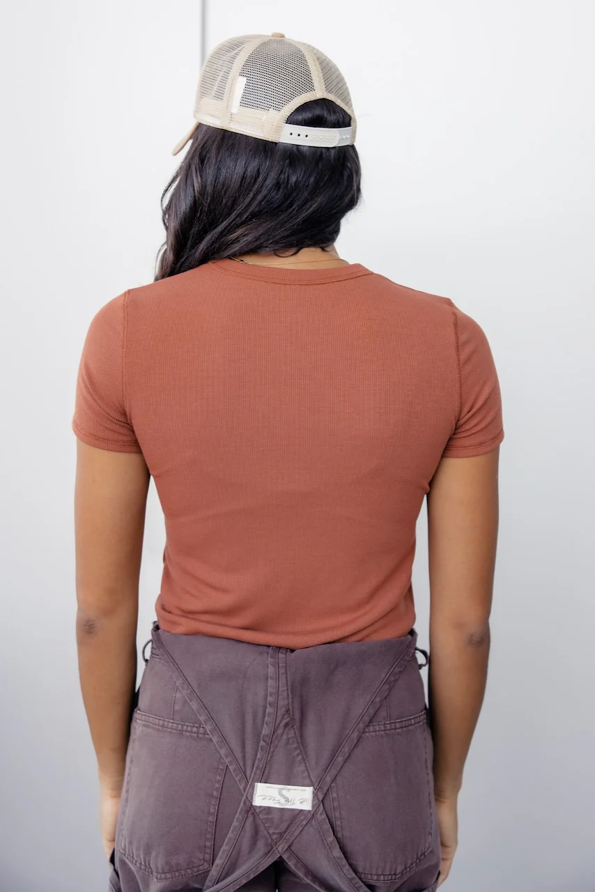 Sadie Solid Tee - Image 23