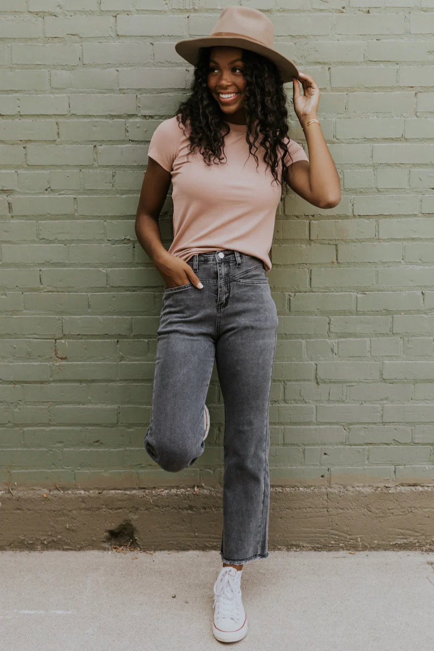 Sadie Solid Tee - Image 26