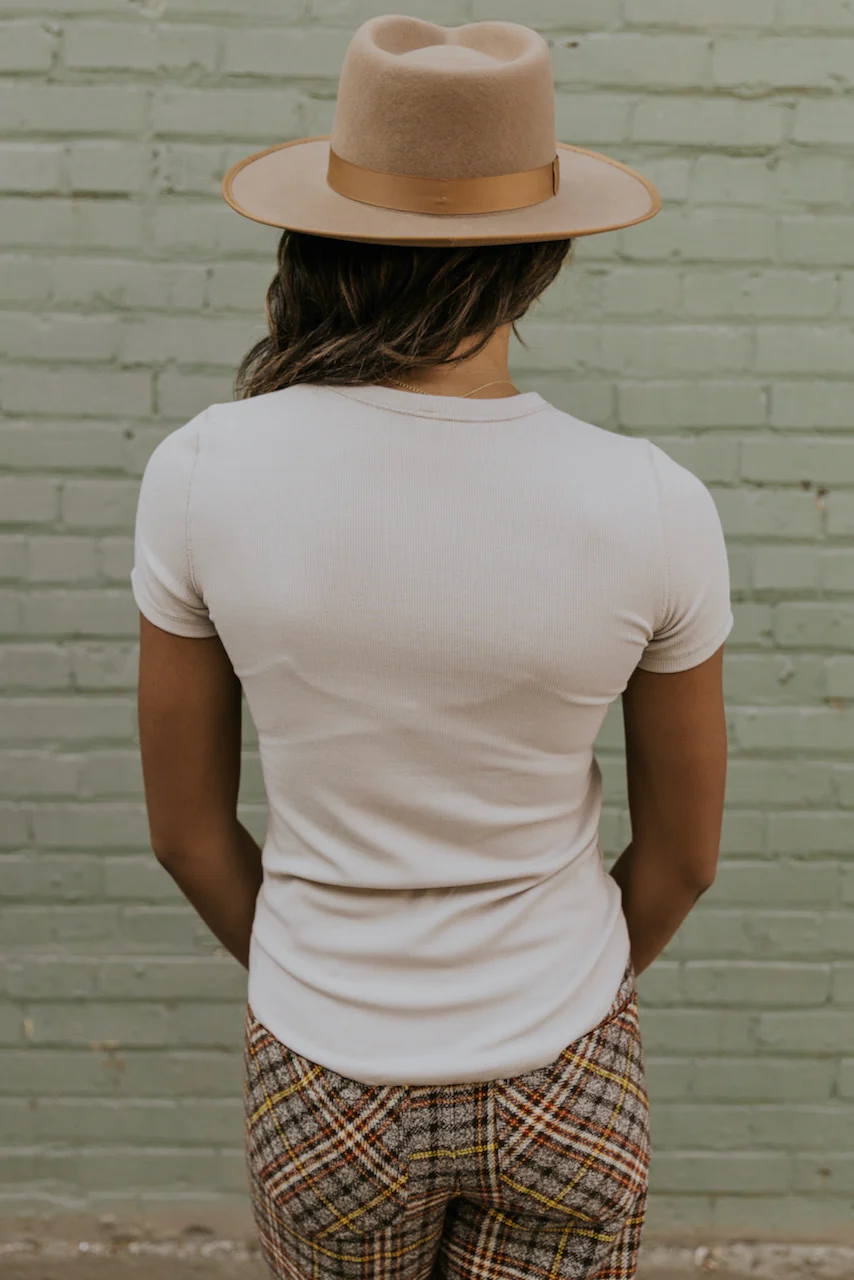 Sadie Solid Tee - Image 35