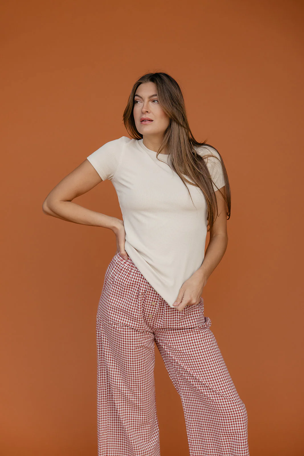 Sadie Solid Tee - Image 40