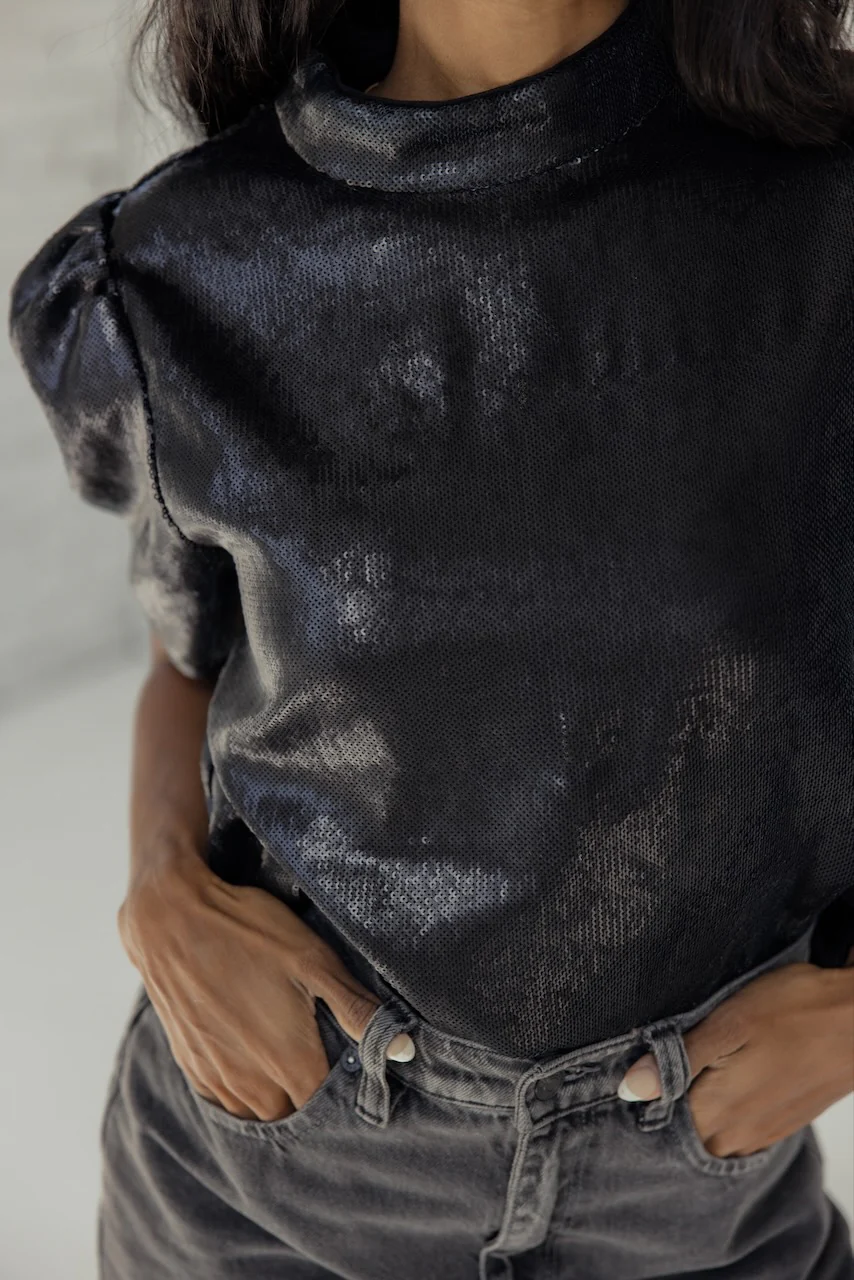 SALT Greenhaven Puff Sleeve Top - Image 10