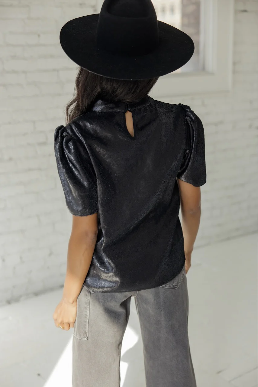 SALT Greenhaven Puff Sleeve Top - Image 8