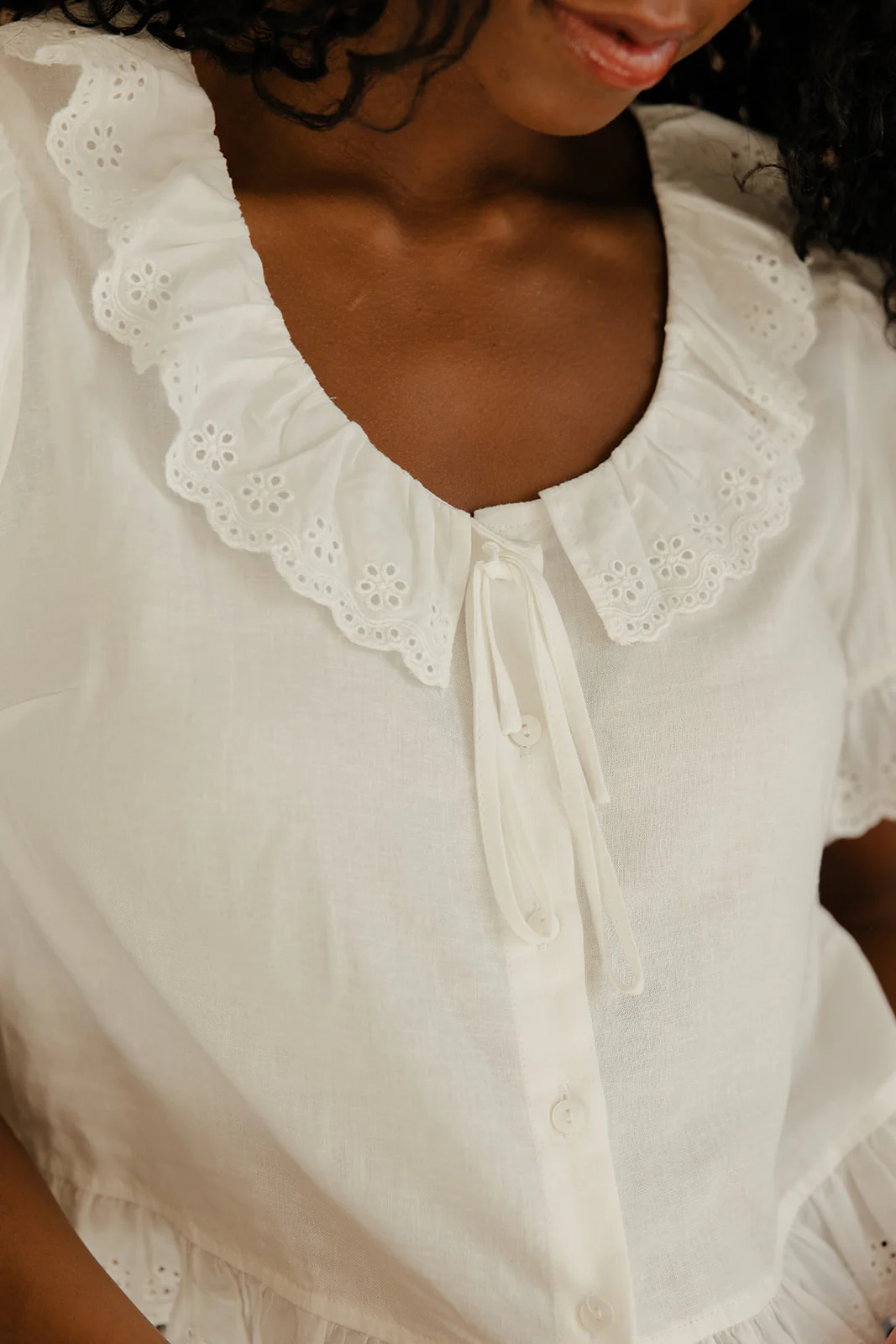 Soft Focus Ruffle Blouse - Image 4