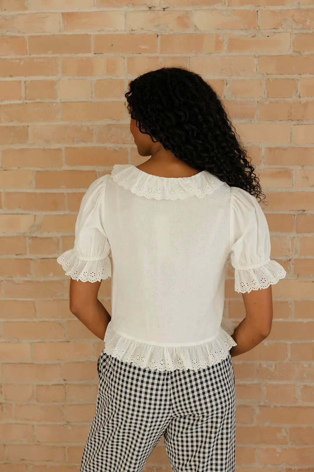 Soft Focus Ruffle Blouse - Image 8