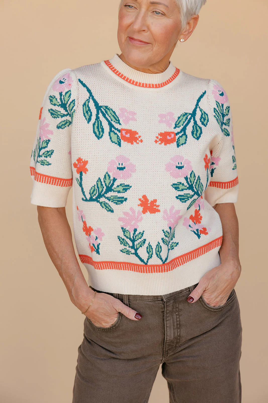 Sweet Things Floral Sweater - Image 3
