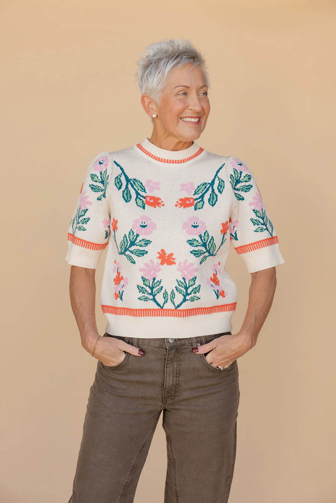 Sweet Things Floral Sweater - Image 5