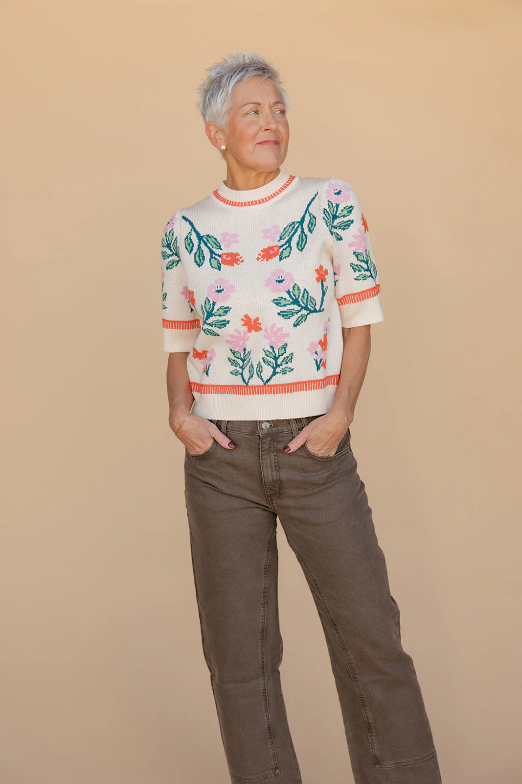 Sweet Things Floral Sweater - Image 7