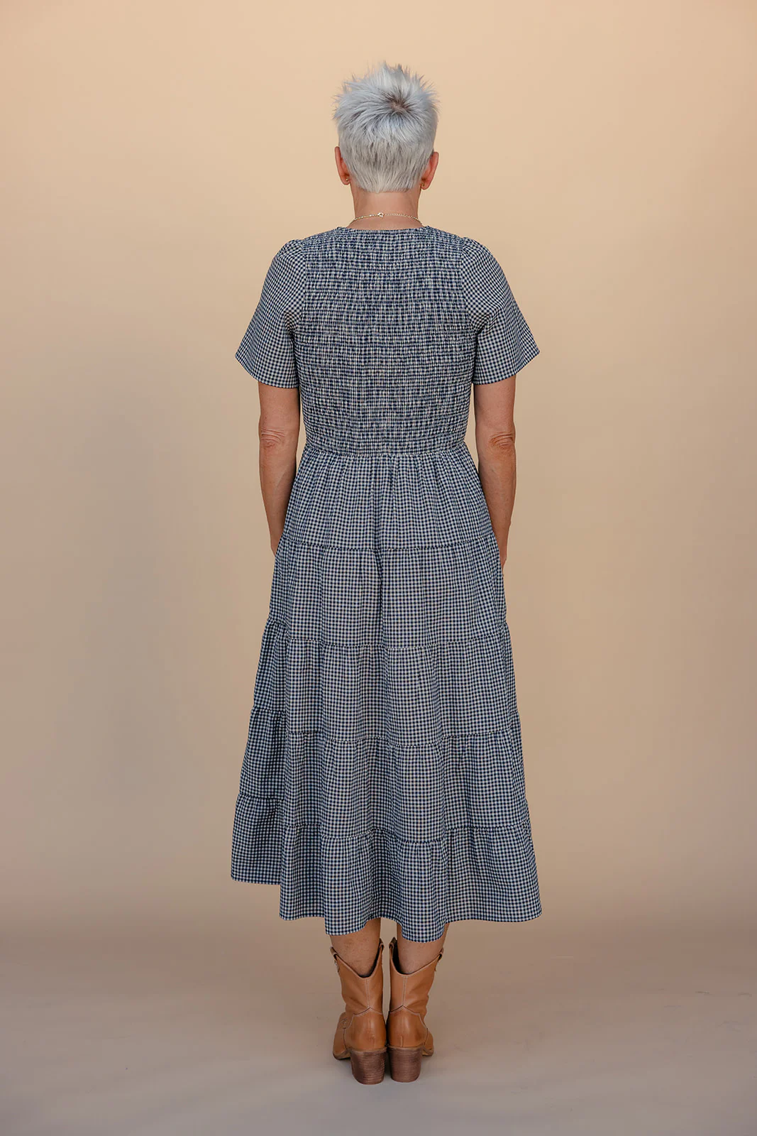 The Ava Mae Gingham Dress - Image 14