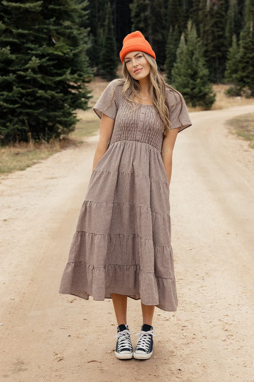 The Ava Mae Gingham Dress - Image 16