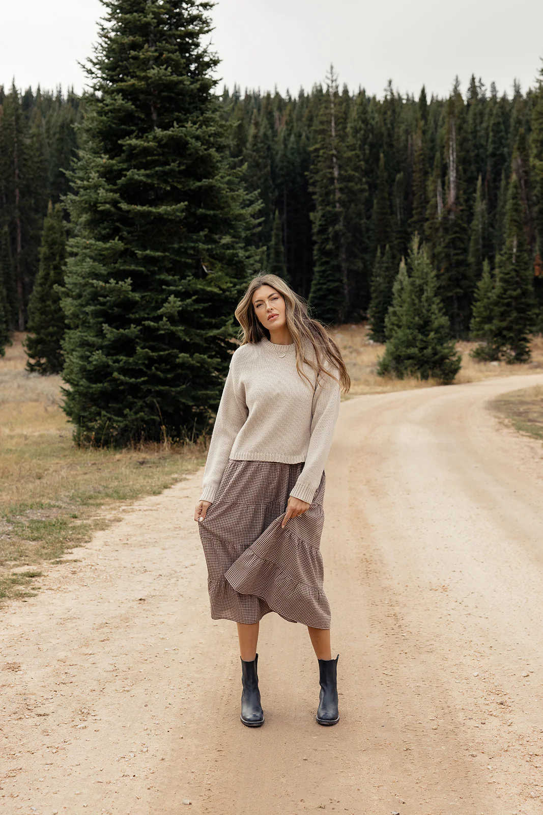 The Ava Mae Gingham Dress - Image 23