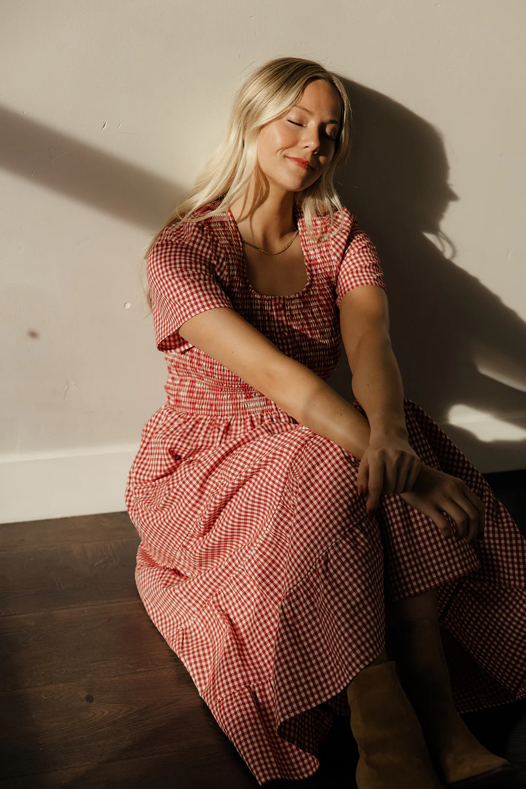The Ava Mae Gingham Dress - Image 4