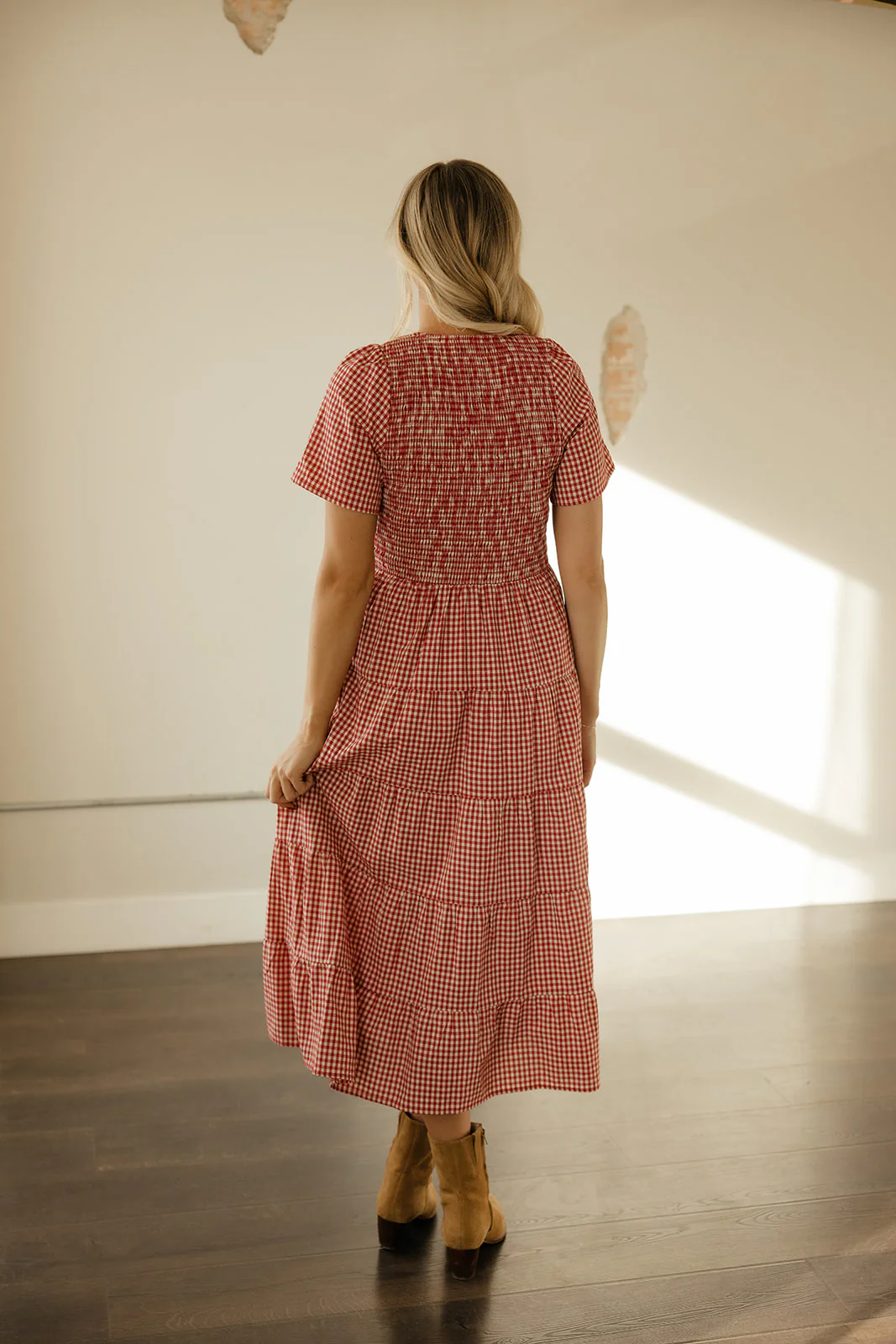 The Ava Mae Gingham Dress - Image 8