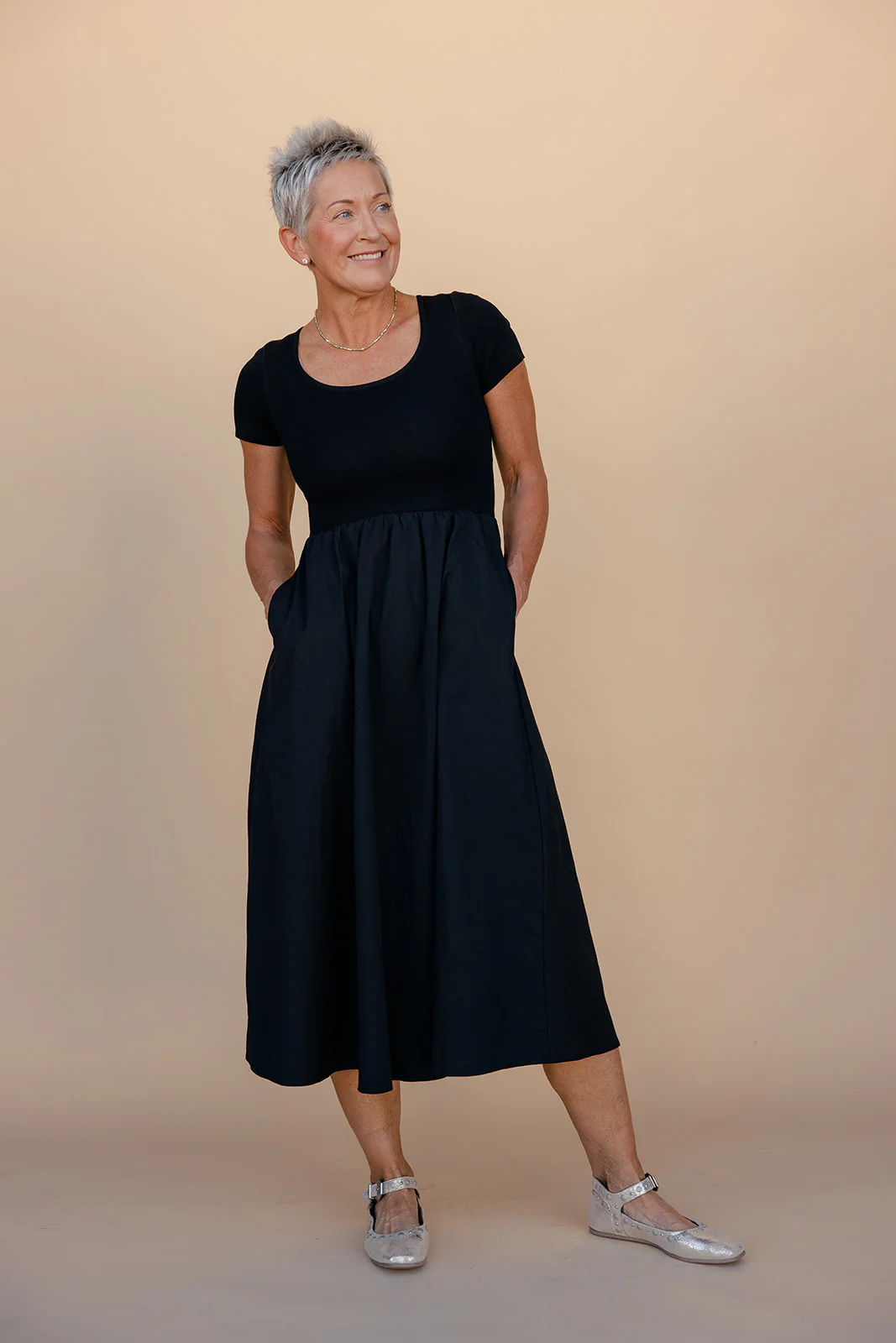 The Obsidian Midi Dress - Image 3