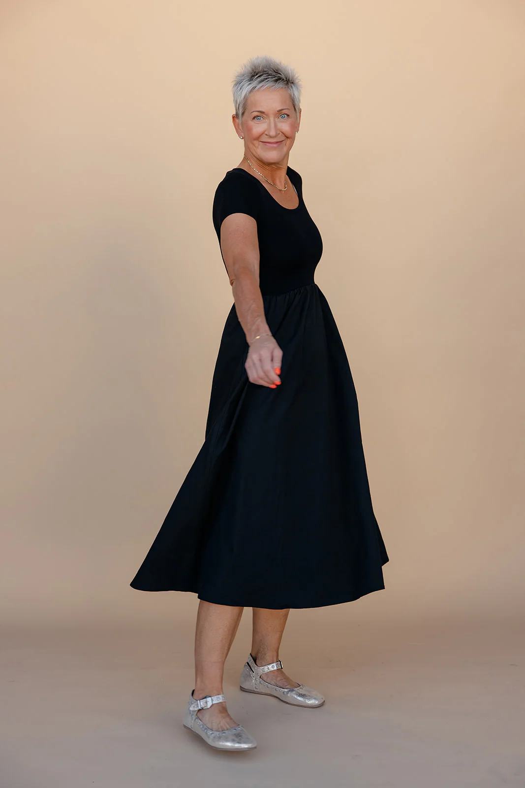 The Obsidian Midi Dress - Image 7