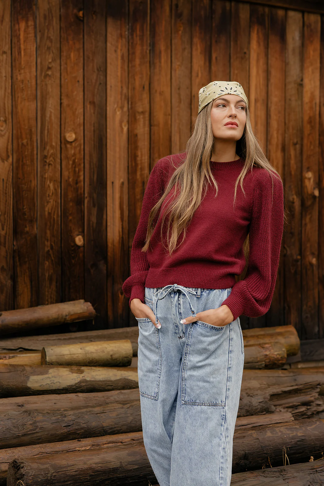 The Paisley Hair Scarf - Image 11