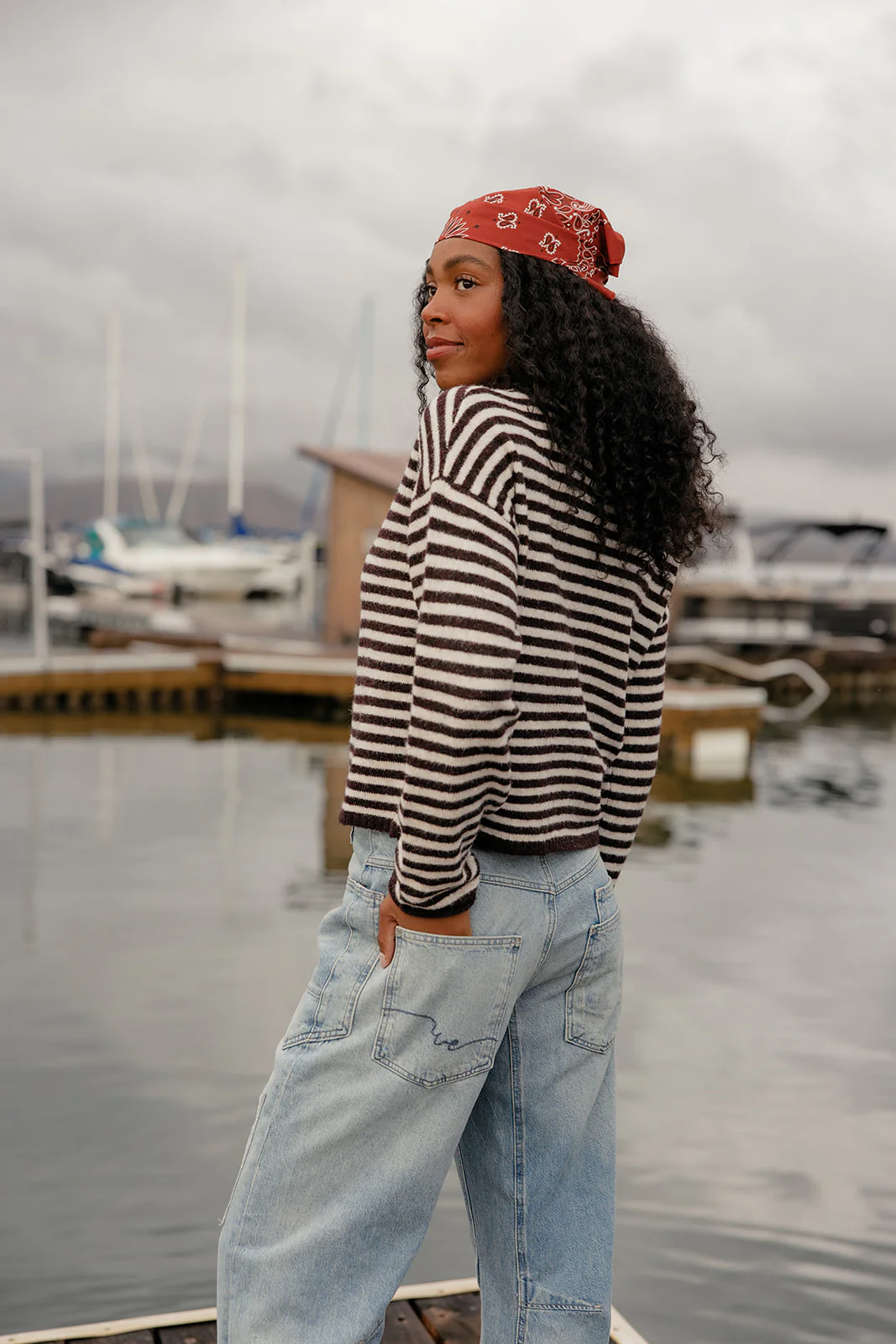 The Paisley Hair Scarf - Image 3